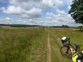 23-06-2025, The Ridgeway, hier een stuk 'smaller'