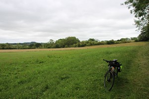 24-06-2025, Public Bridleway; het pad is amper te vinden naast het weiland