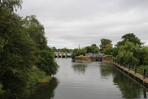 28-06-2025, Stuw en sluis, Days Lock, in de Thames