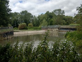 29-06-2025, Stuw in de rivier Granta