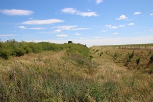 04-07-2025, Devils's Dyke, combinatie van een dijk en een greppel (Dyke en Ditch)