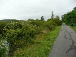 04-09-2025, Fietspad langs Canal de la Meuse
