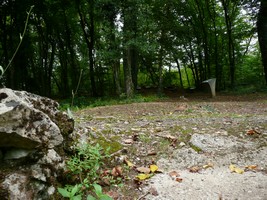 04-09-2025, Franse loopgraaf gezien vanuit Duitse loopgraaf